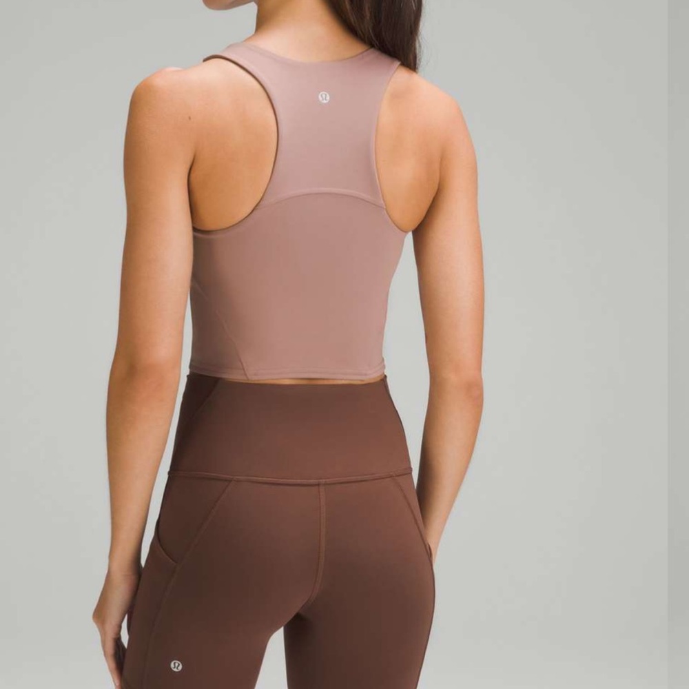 Lululemon Wunder Train Racerback Tank Top Twilight Rose Size 6 - Picture 5 of 7